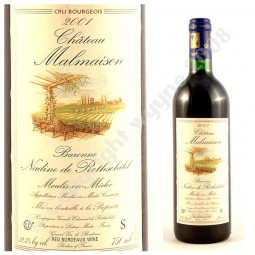 Château Malmaison - Nadine de Rothschild 2002 Rouge