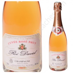 Champagne King David Rosé Dry