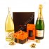 Coffret Fines Bulles et Chocolats Golden Délices Blanc