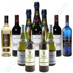 Sélection Grands Vins 12 bouteilles Coffret Découverte