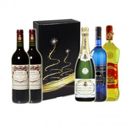 Coffret Cadeau 5 Bouteilles Découverte Cadeaux Personnalisés