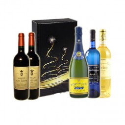 Coffret Cadeau 5 Bouteilles Dégustation Cadeaux Personnalisés