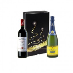 Coffret Cadeau 2 Bouteilles Prestige Cadeaux Personnalisés