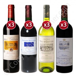 Coffret 12 Bouteilles Coup de Coeur Notre sélection de vins casher