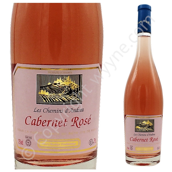 Cabernet Rosé Demi Sec - Les Chemins d'Andréa Vins Rosés