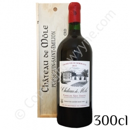 Double Magnum (3L) Château de Môle 2015 - en Plumier Bois