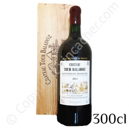 Double Magnum (3L) Château Tour Baladoz 2014 - En plumier Bois
