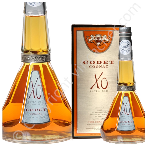 Cognac Xo Godet Extra Old - En Coffret