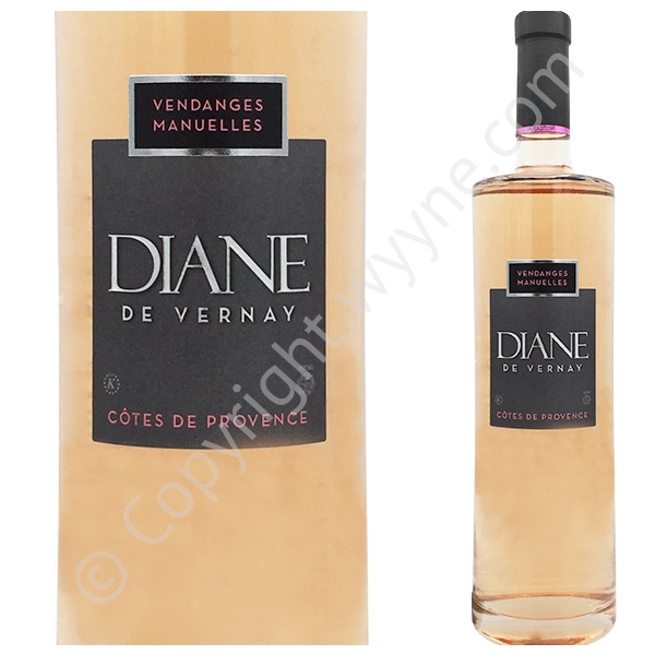 Diane De Vernay 2020 – Côtes de Provence Rosé « Vendanges Manuelles » Côtes de Provence