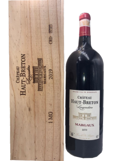 Magnum Château Haut Breton La Rigaudière 2019  - En Plumier Bois