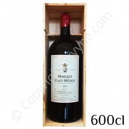 Imperial (6L) Marquis Haut-Médoc 2010 - En plumier Bois