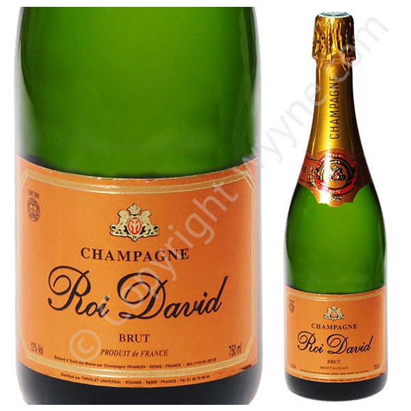Champagne Roi David Brut Champagnes Cacher